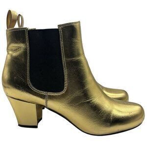Ankle Boots Women’s Sz 10 Gold But Another Innocent Tale